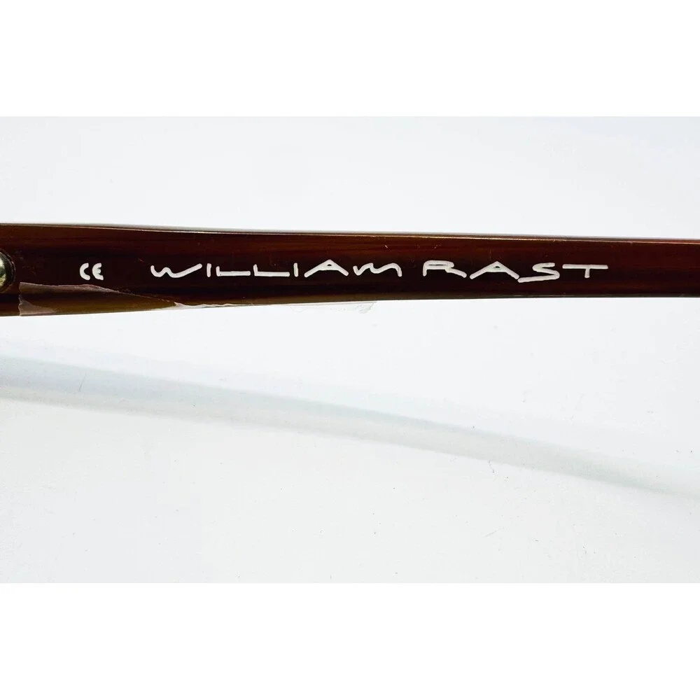 William Rast Eyeglasses Mens Brown Rectangular WR1008 MBRN 54-17-140